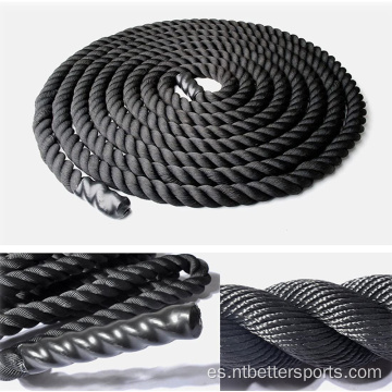 Entrenamiento negro de 30 pies Monte Gym Battle Rope